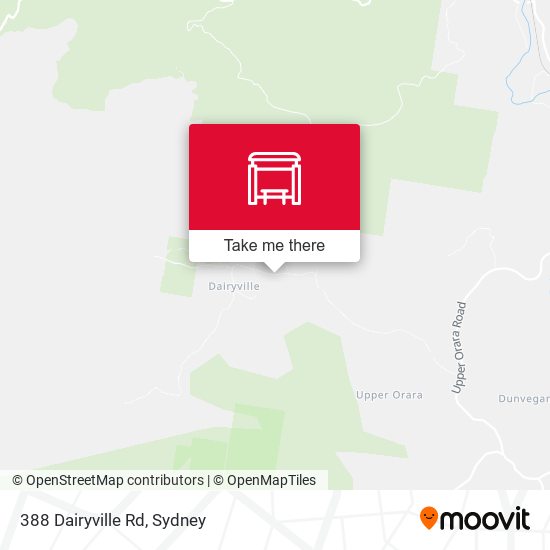 388 Dairyville Rd map