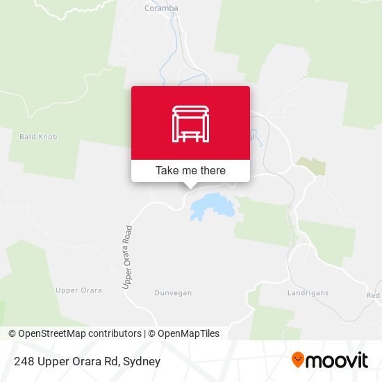 248 Upper Orara Rd map