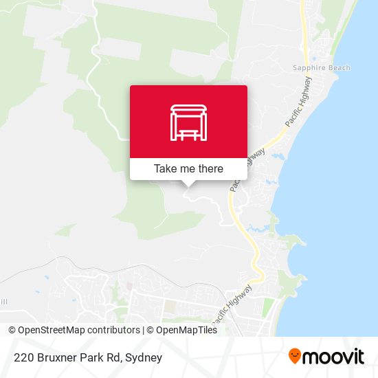 220 Bruxner Park Rd map