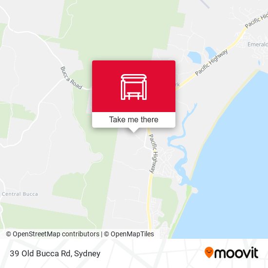 39 Old Bucca Rd map