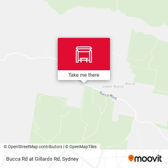 Bucca Rd at Gillards Rd map