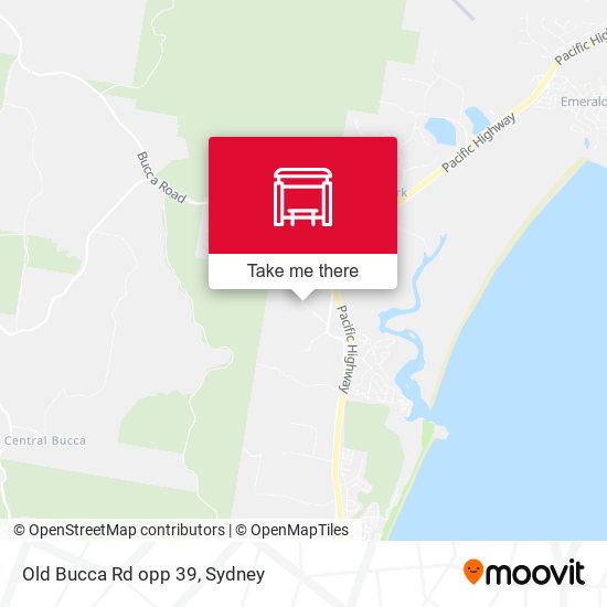 Old Bucca Rd opp 39 map