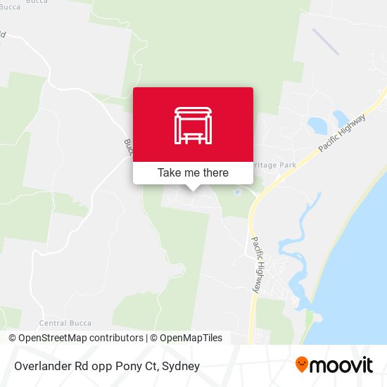 Overlander Rd opp Pony Ct map