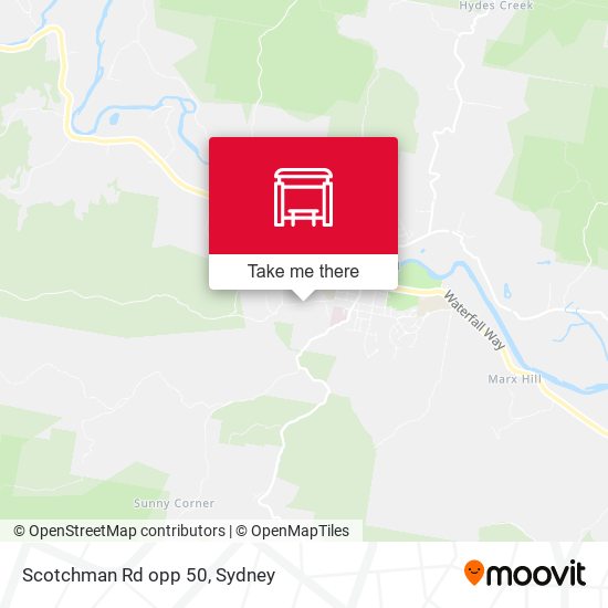 Scotchman Rd opp 50 map