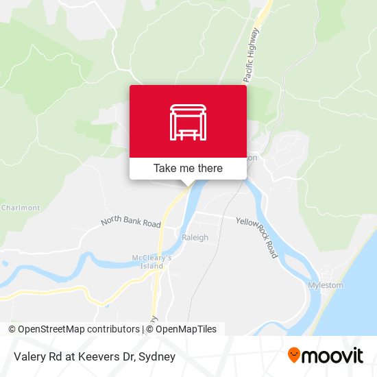 Valery Rd at Keevers Dr map