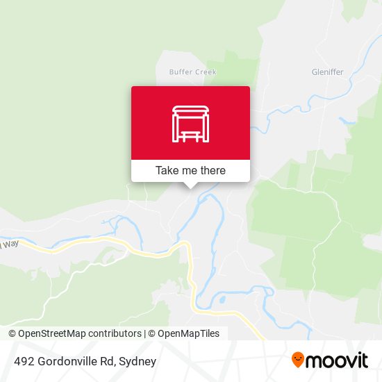492 Gordonville Rd map