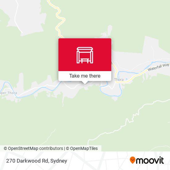 270 Darkwood Rd map