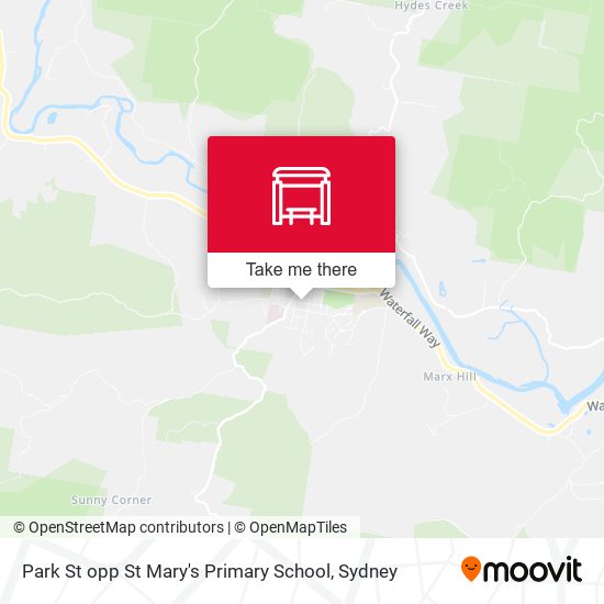 Park St opp St Mary's Primary School map