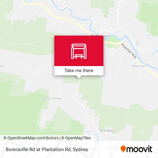 Bowraville Rd at Plantation Rd map