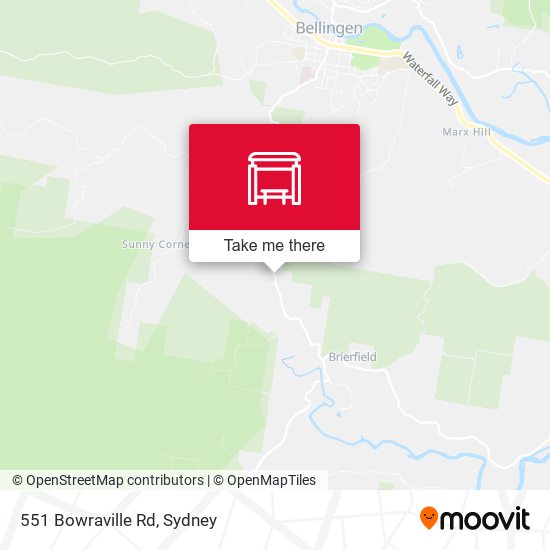 551 Bowraville Rd map