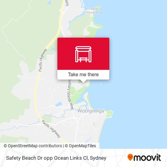 Safety Beach Dr opp Ocean Links Cl map
