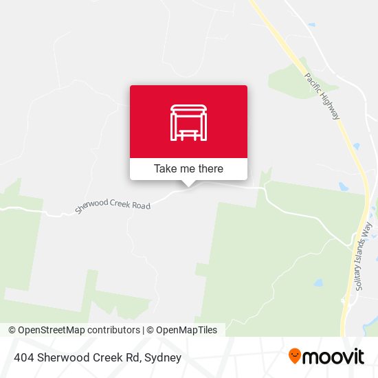404 Sherwood Creek Rd map