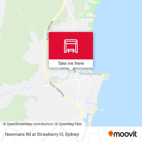 Newmans Rd at Strawberry Cl map