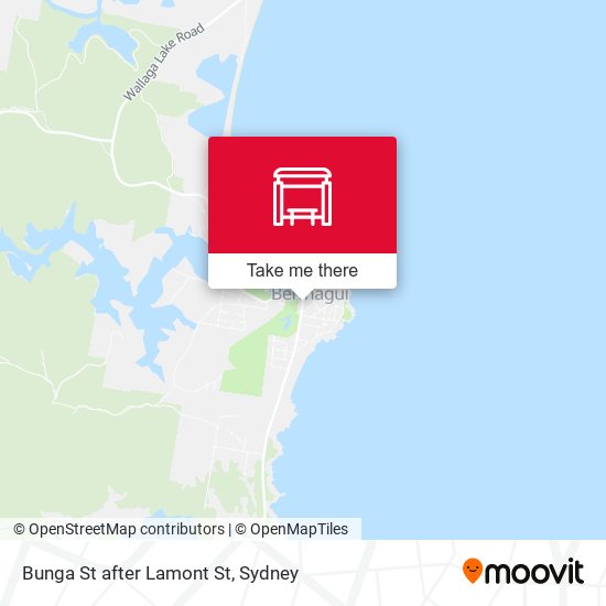 Bunga St after Lamont St map