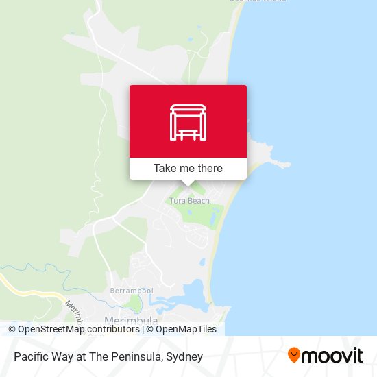 Pacific Way at The Peninsula map