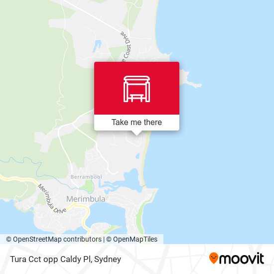 Tura Cct opp Caldy Pl map