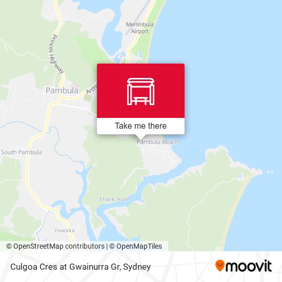 Culgoa Cres at Gwainurra Gr map