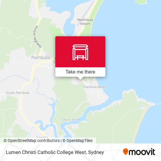 Lumen Christi Catholic College West map