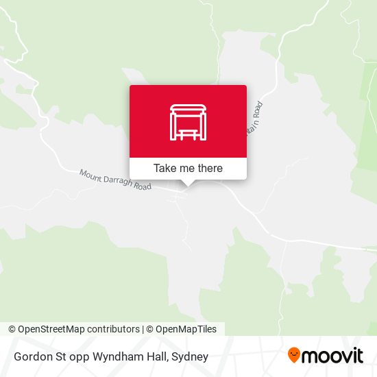 Gordon St opp Wyndham Hall map