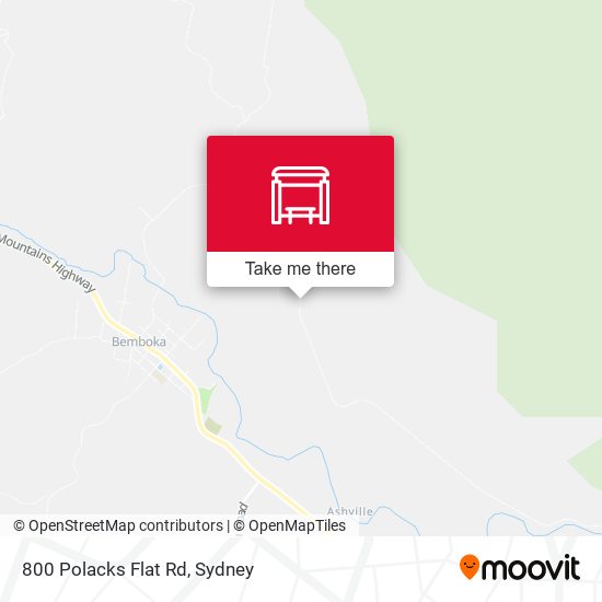 800 Polacks Flat Rd map