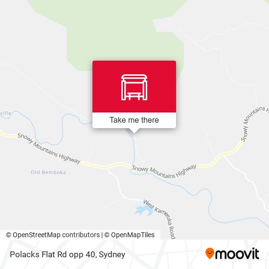 Polacks Flat Rd opp 40 map
