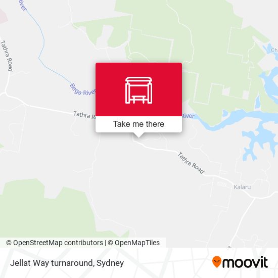 Jellat Way turnaround map