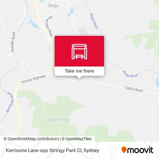 Kerrisons Lane opp Stringy Park Cl map