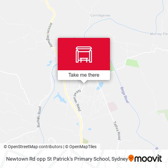 Newtown Rd opp St Patrick's Primary School map