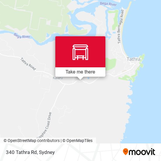 340 Tathra Rd map