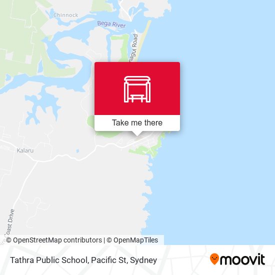 Tathra Public School, Pacific St map