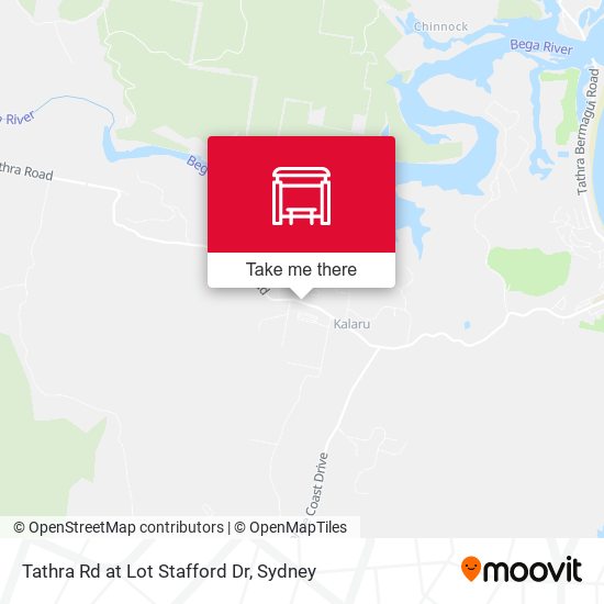 Tathra Rd at Lot Stafford Dr map