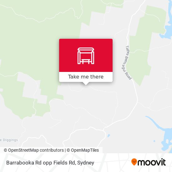 Barrabooka Rd opp Fields Rd map