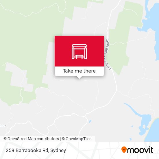 259 Barrabooka Rd map