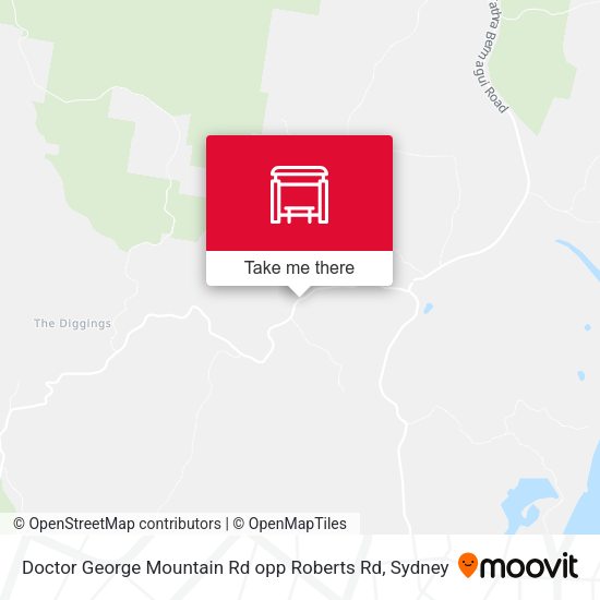 Doctor George Mountain Rd opp Roberts Rd map