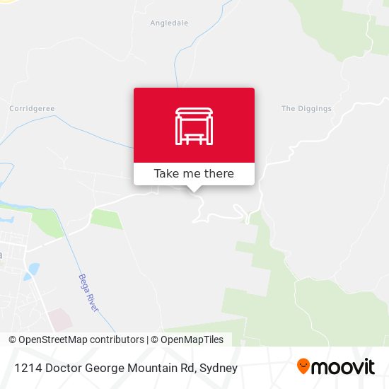 1214 Doctor George Mountain Rd map