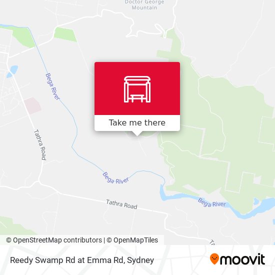 Reedy Swamp Rd at Emma Rd map