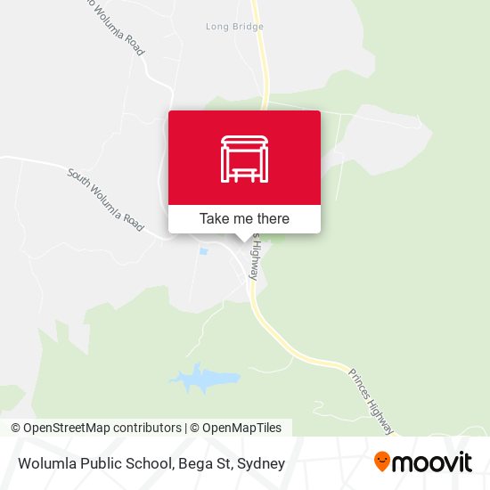 Wolumla Public School, Bega St map