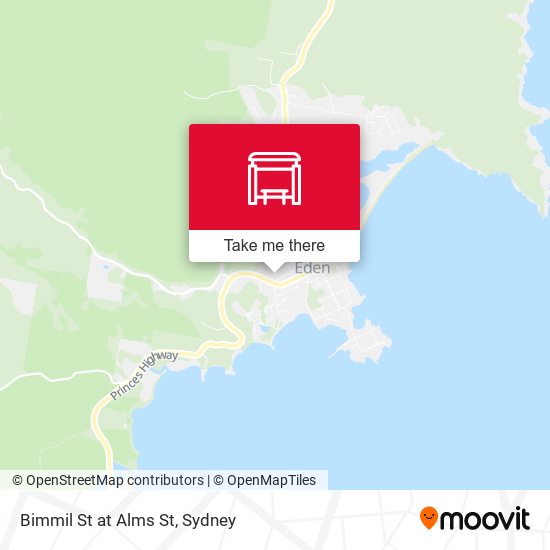 Bimmil St at Alms St map