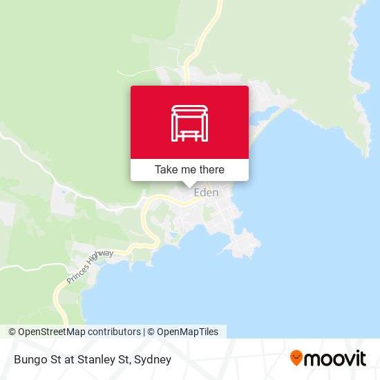 Bungo St at Stanley St map