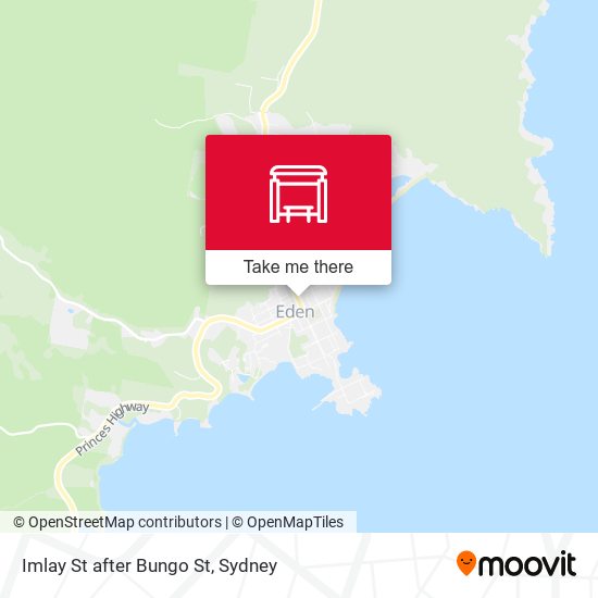Imlay St after Bungo St map