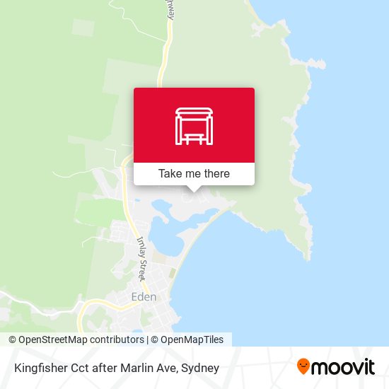 Kingfisher Cct after Marlin Ave map