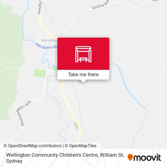 Wellington Community Children's Centre, William St map