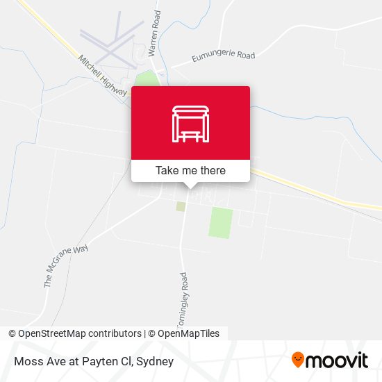 Moss Ave at Payten Cl map
