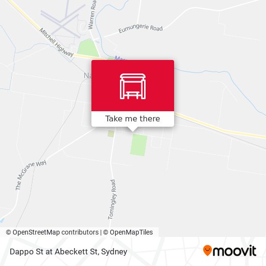 Dappo St at Abeckett St map