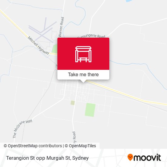 Terangion St opp Murgah St map