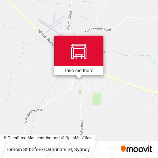 Temoin St before Cathundril St map