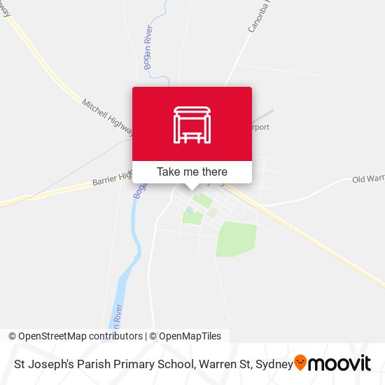 St Joseph's Parish Primary School, Warren St map