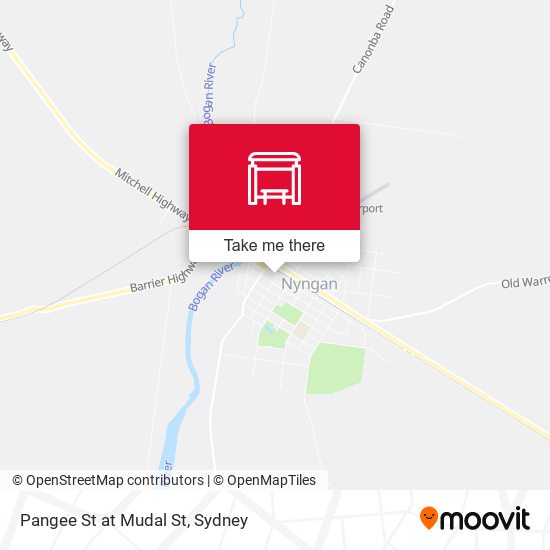 Pangee St at Mudal St map