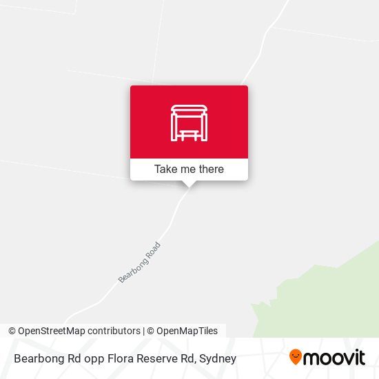 Bearbong Rd opp Flora Reserve Rd map