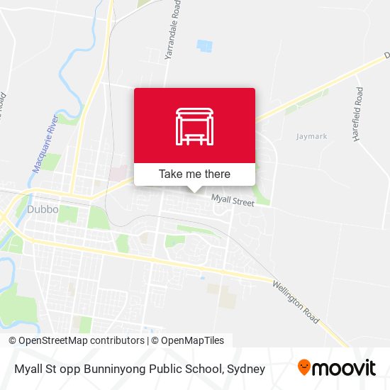 Myall St opp Bunninyong Public School map